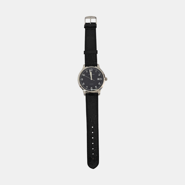 40mm Black Automatic Watch