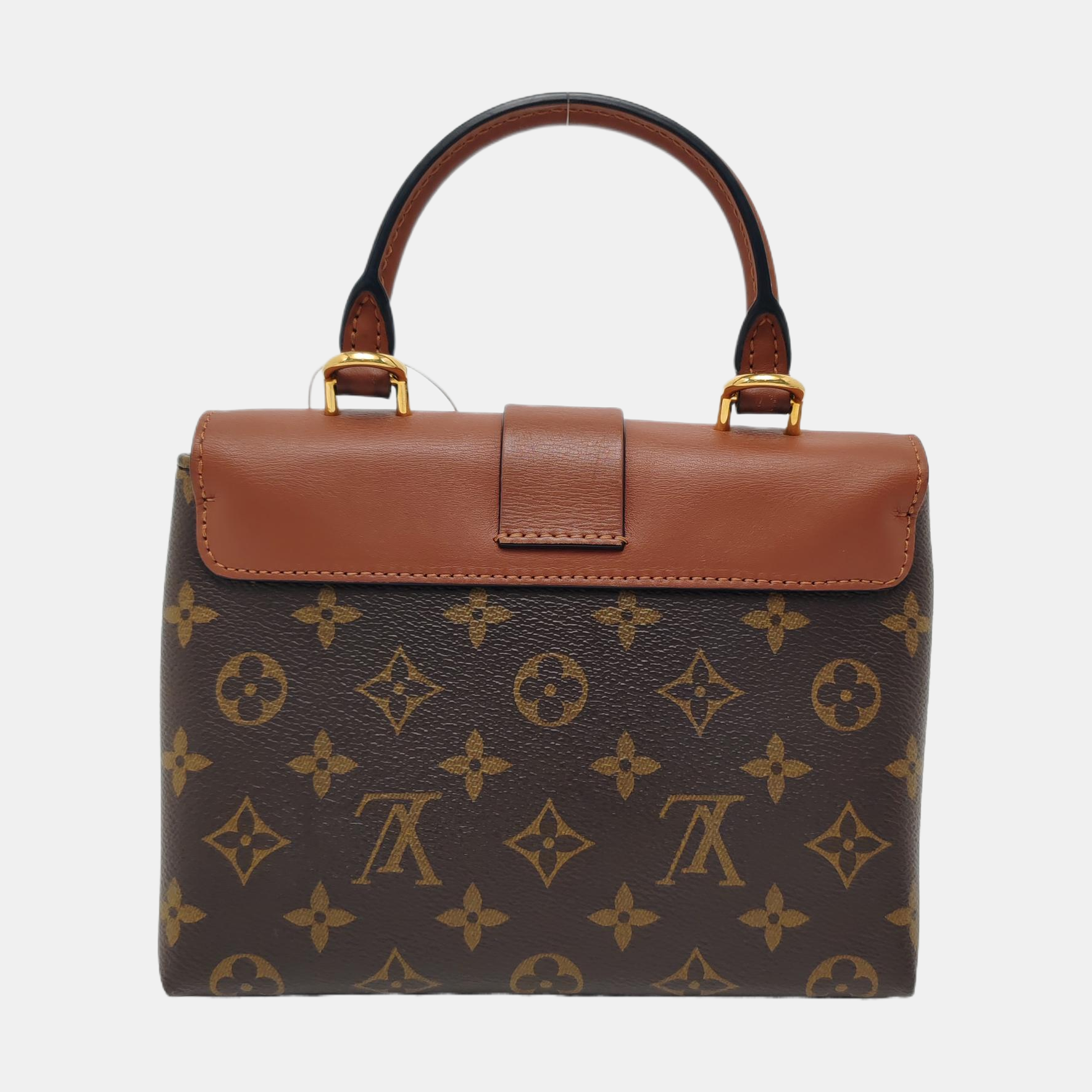 Authenticated pre-owned  Locky BB Monogram Coated Canvas Brown - Shoulder Bag at Looply