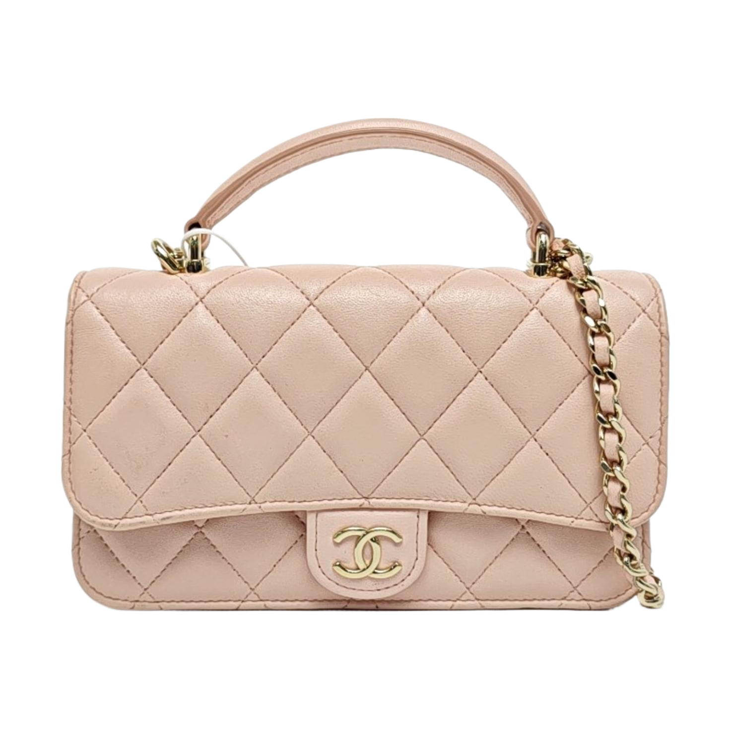 Quilted Lambskin Pink