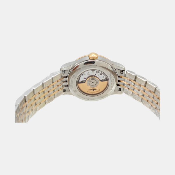 Record 30mm White Automatic Watch