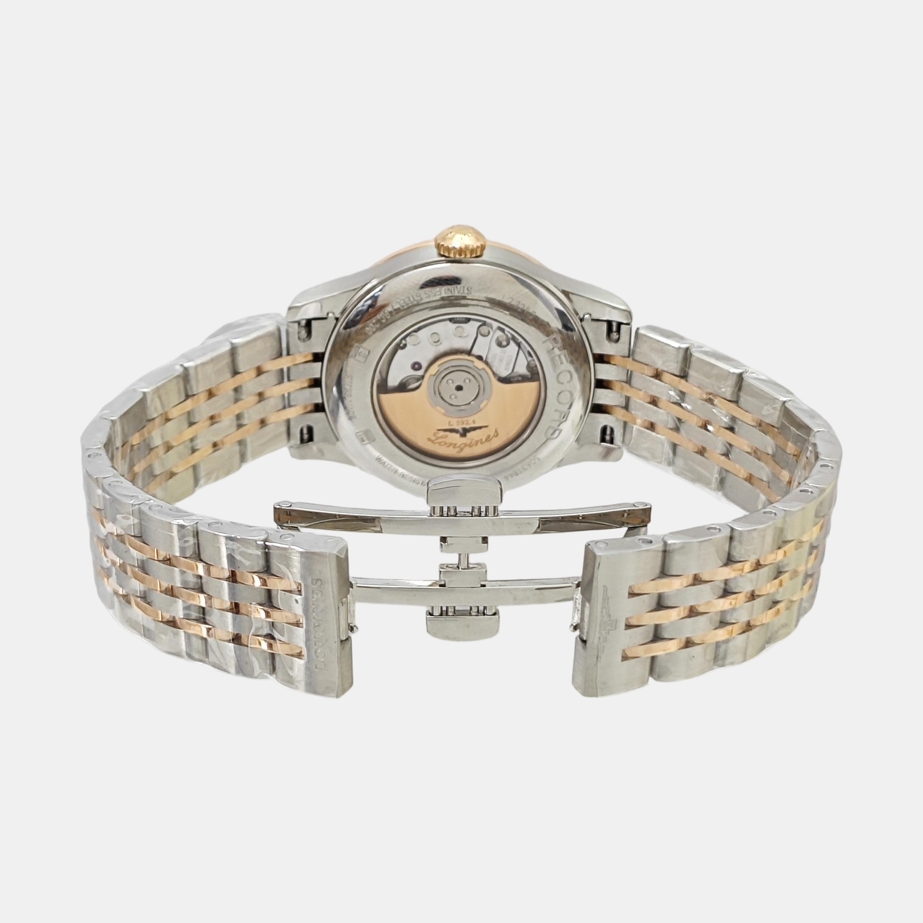 Record 30mm White Automatic Watch