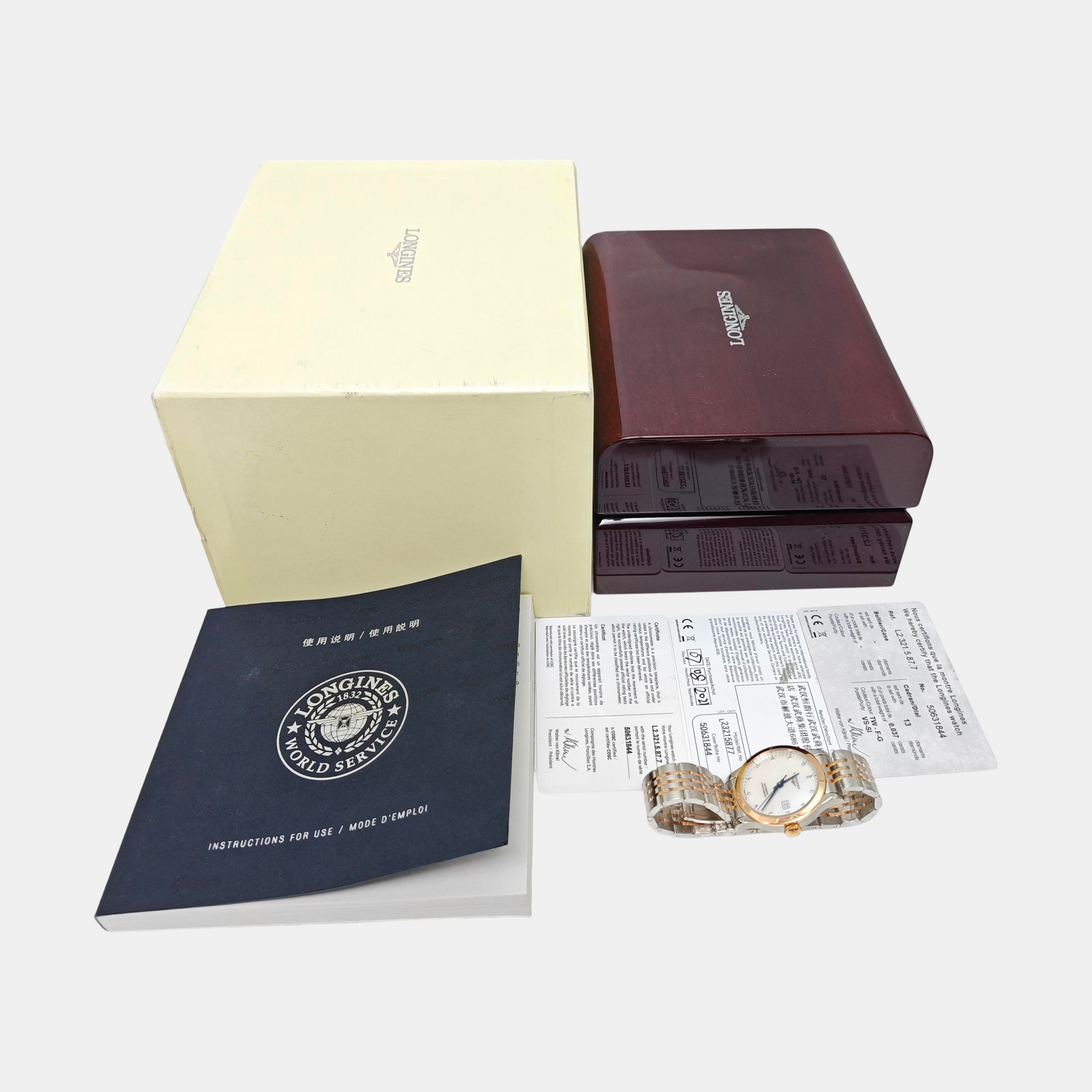 Record 30mm White Automatic Watch