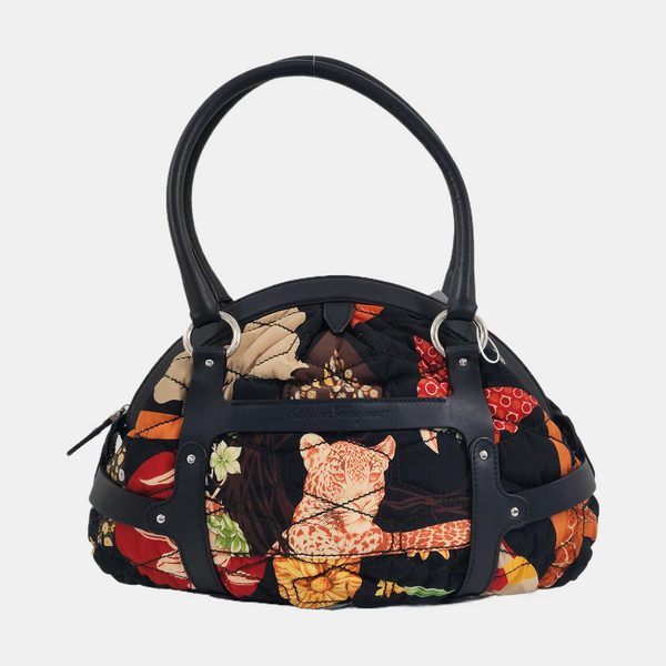 Marissa Quilted Canvas Multicolor