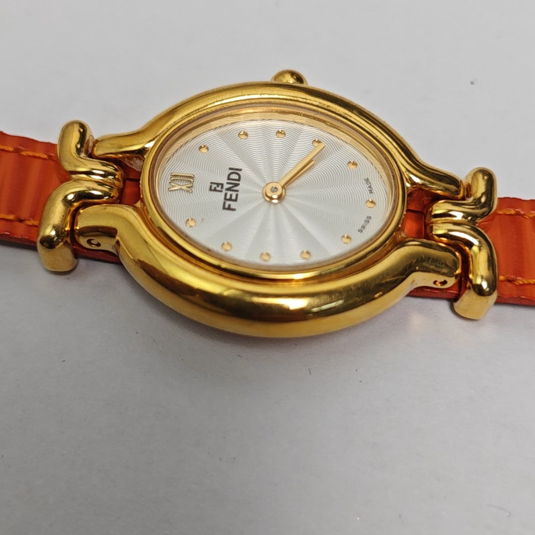 24mm White Quartz Watch