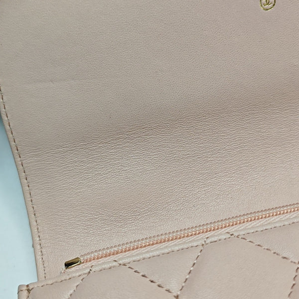 Quilted Lambskin Pink