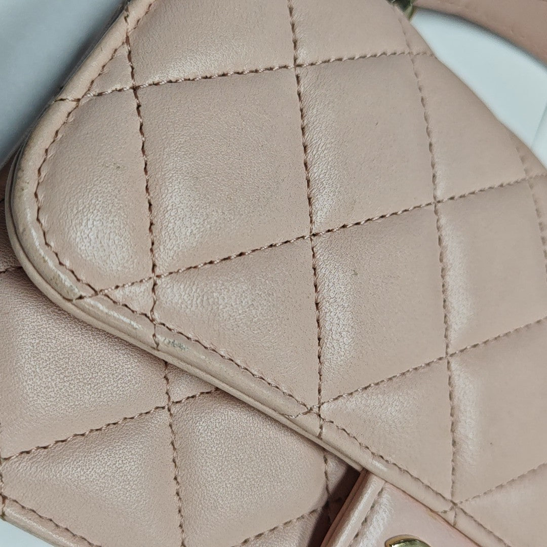 Quilted Lambskin Pink