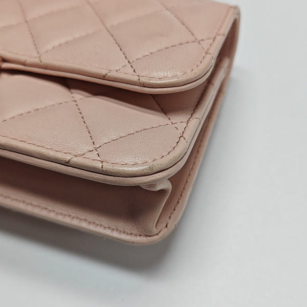 Quilted Lambskin Pink