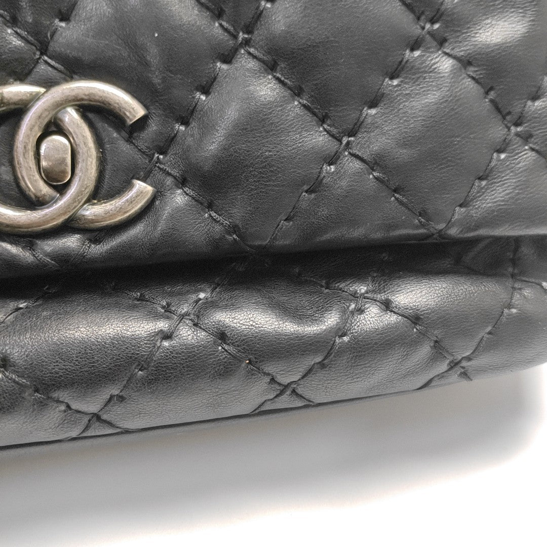 Quilted Calfskin Black