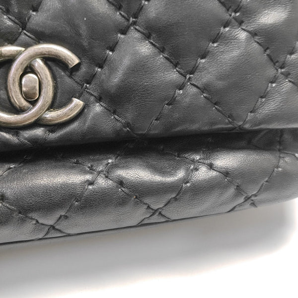 Quilted Calfskin Black