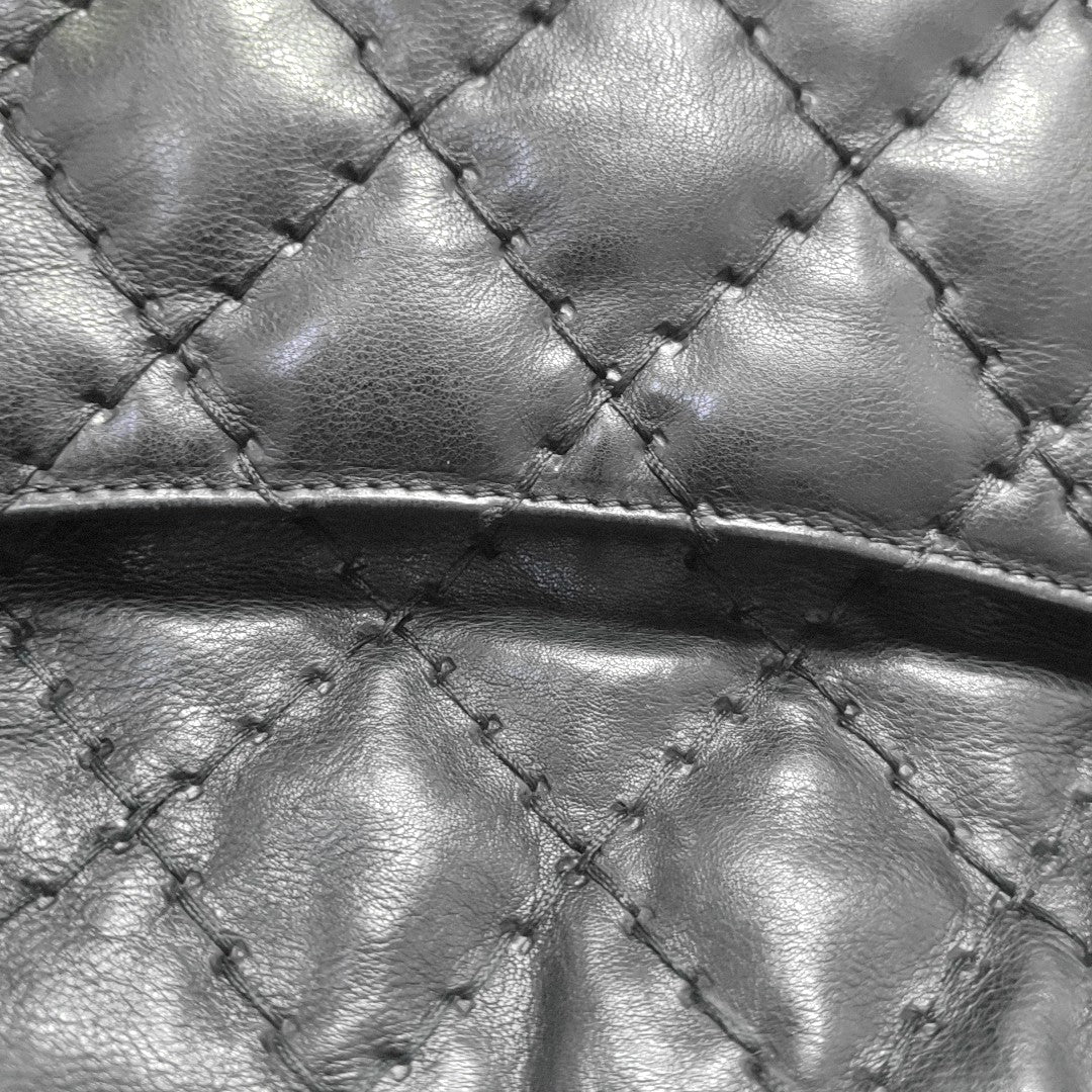 Quilted Calfskin Black