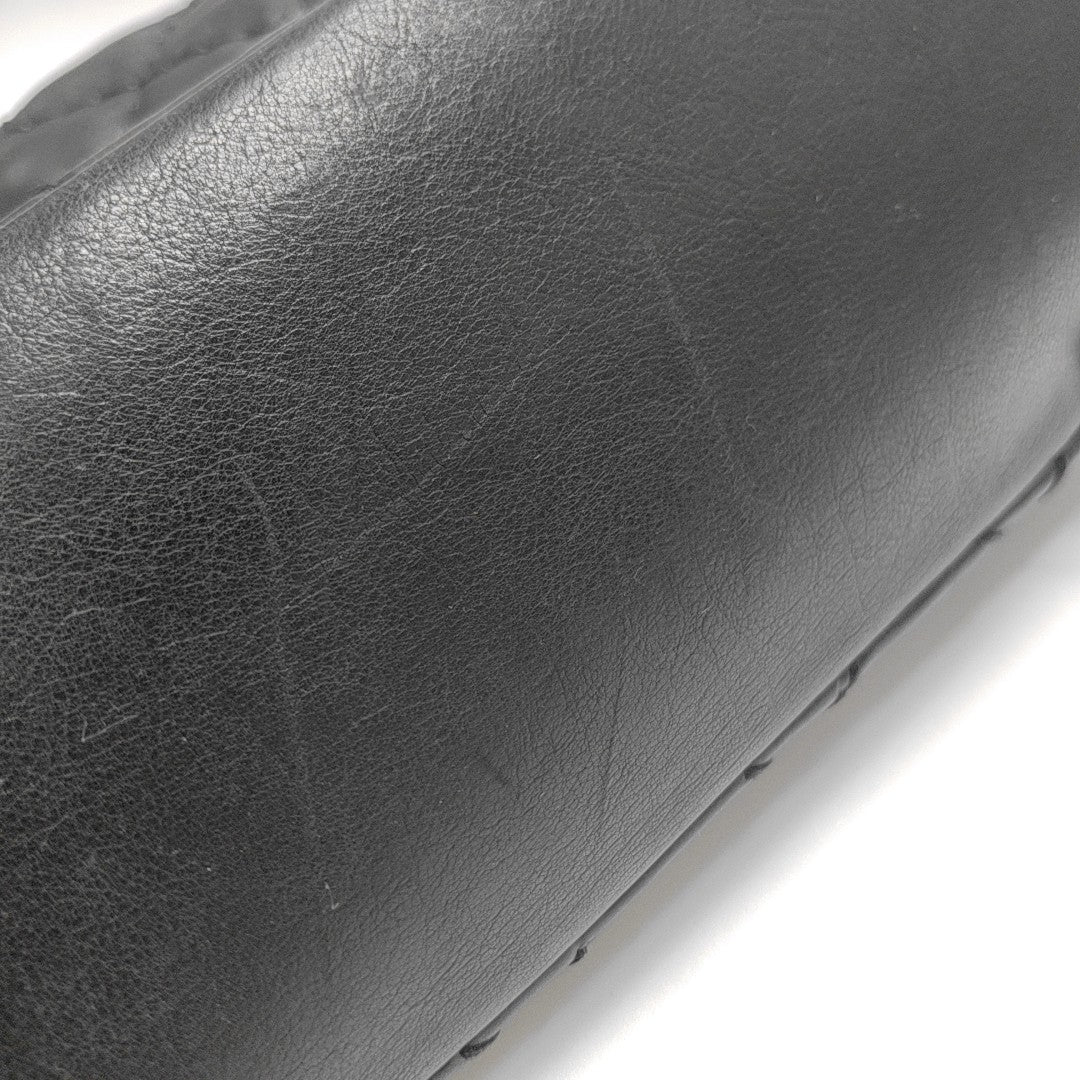 Quilted Calfskin Black