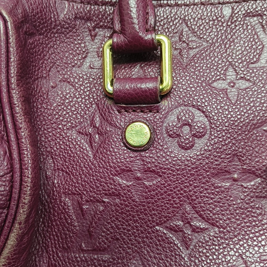 SPEEDY 25 Calfskin Red