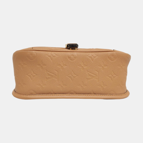DIANE PM Monogram Calfskin Brown