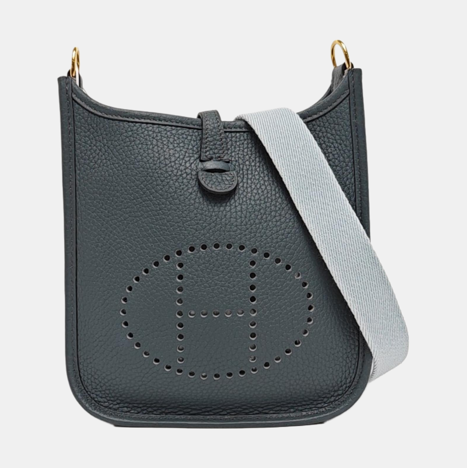 Authenticated pre-owned  Evelyne 17 Clemence Green - Shoulder Bag at Looply