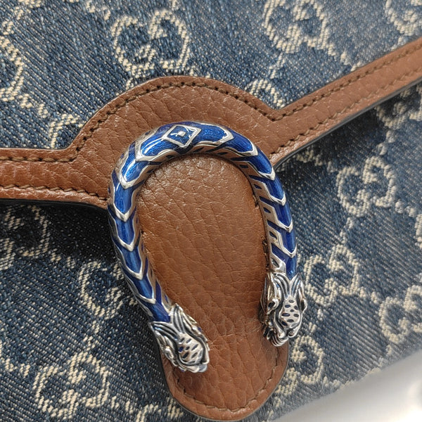 Dionysus Mini Monogram Denim Blue