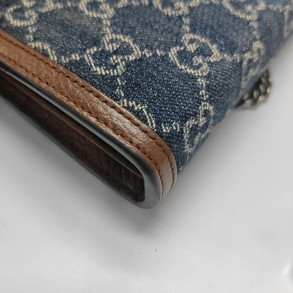 Dionysus Mini Monogram Denim Blue