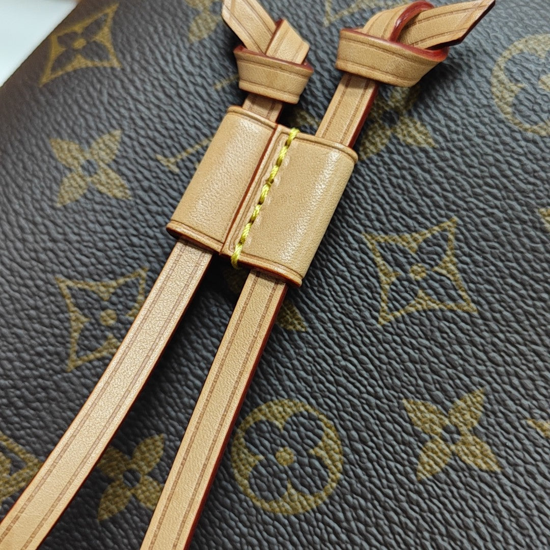 NÉONOÉ BB Monogram Coated Canvas Brown
