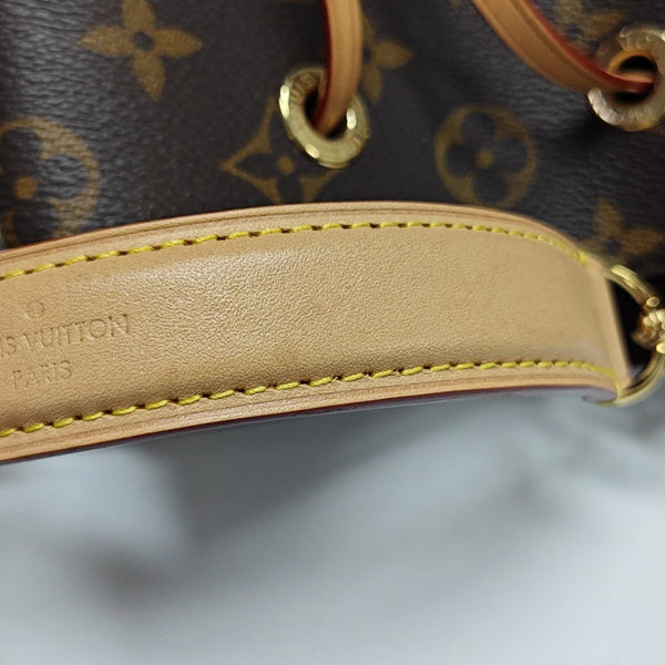 NÉONOÉ BB Monogram Coated Canvas Brown