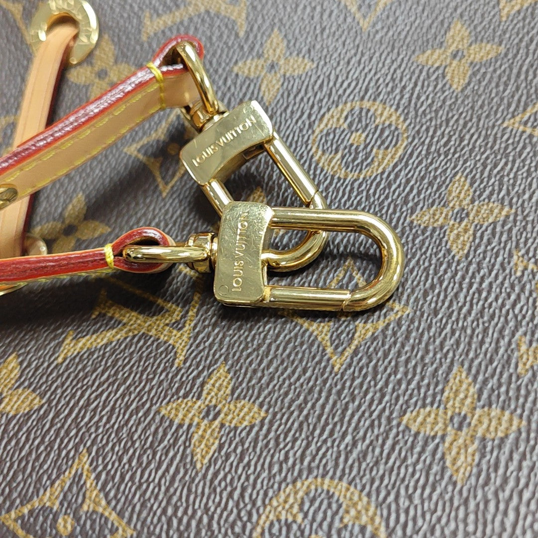 NÉONOÉ BB Monogram Coated Canvas Brown