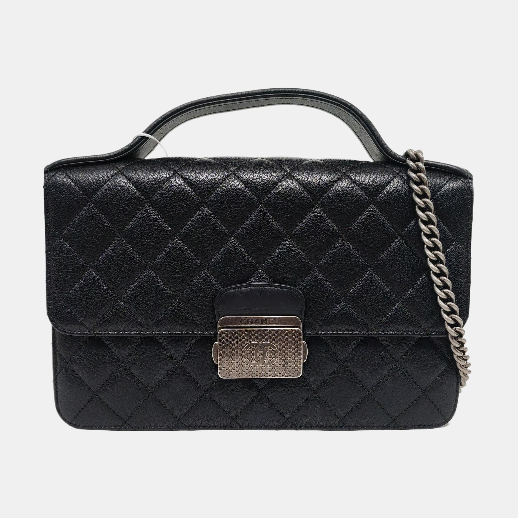 Quilted Lambskin Black