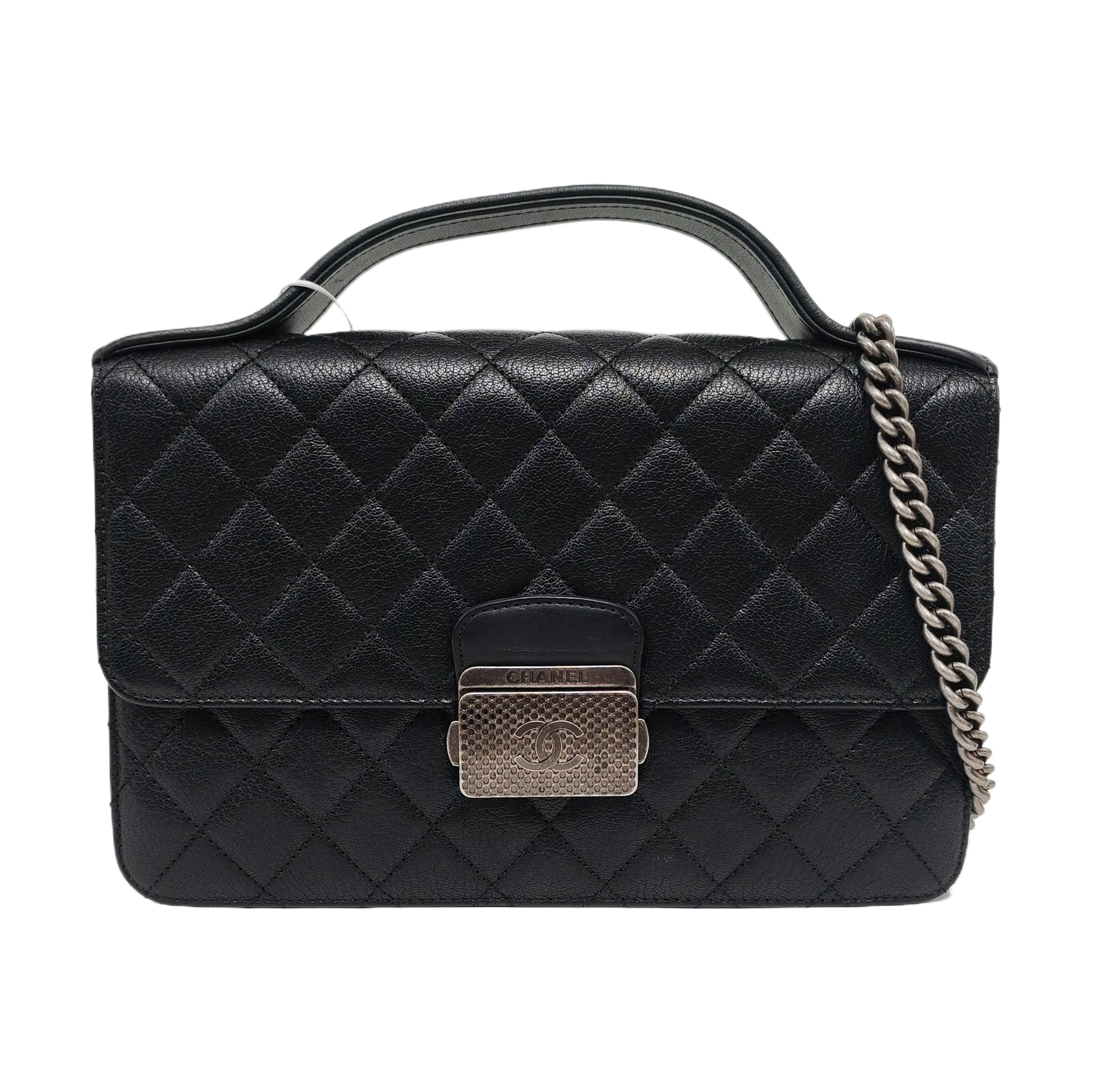 Quilted Lambskin Black