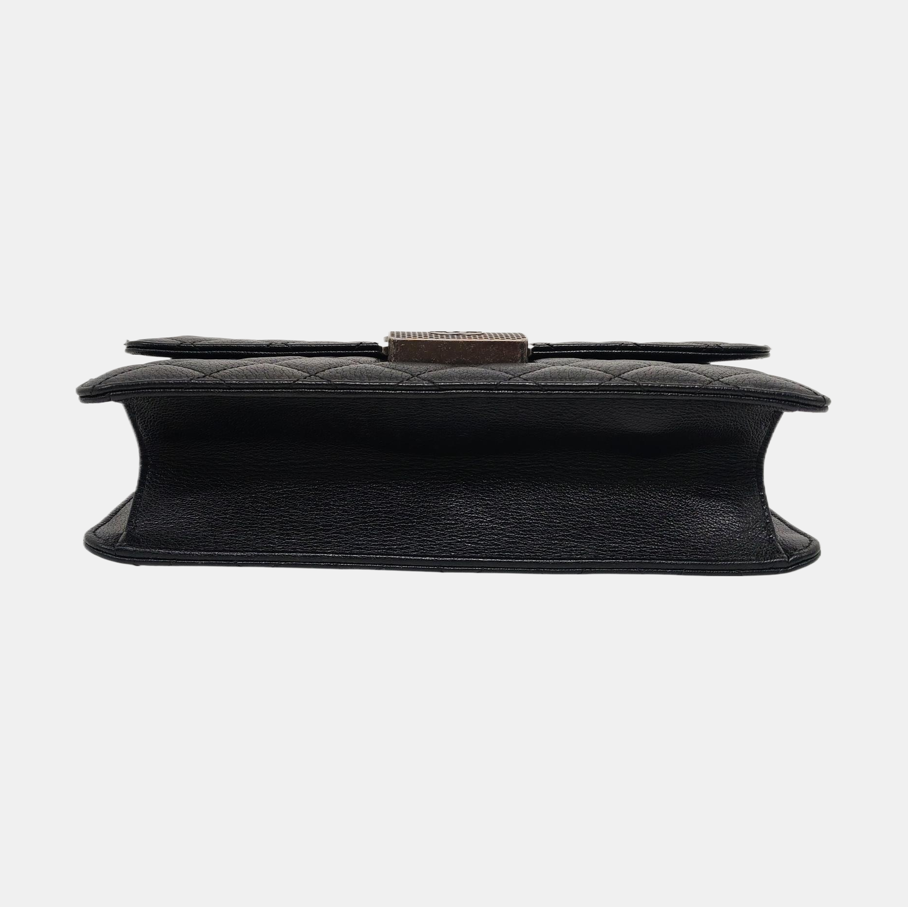 Quilted Lambskin Black