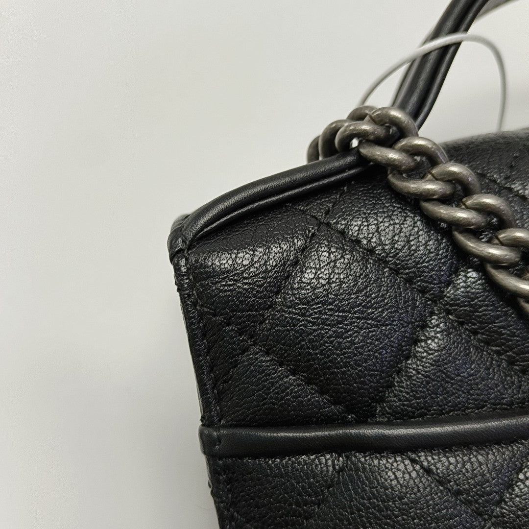 Quilted Lambskin Black