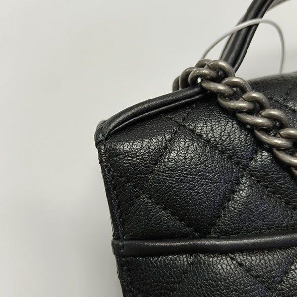 Quilted Lambskin Black