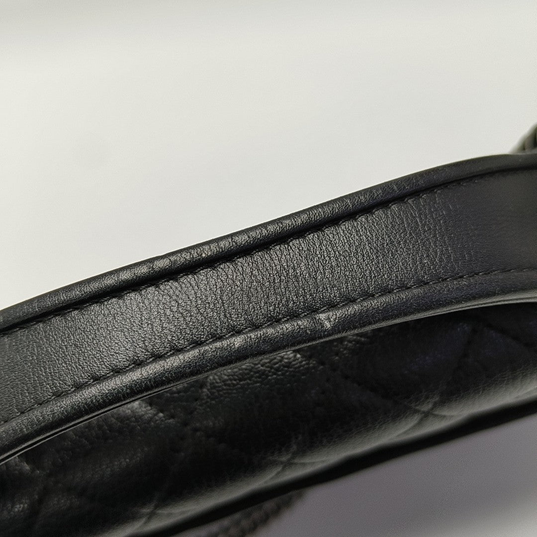 Quilted Lambskin Black