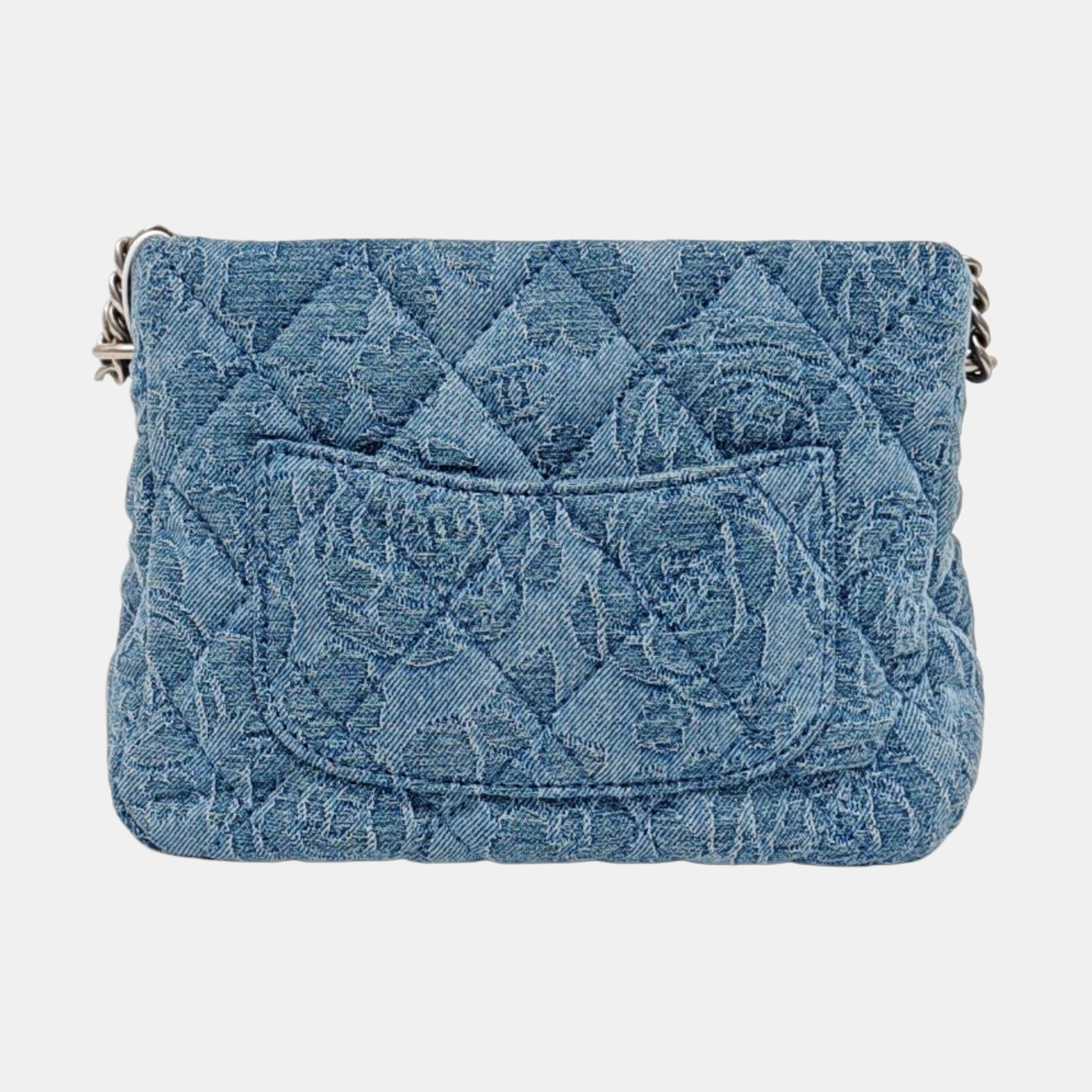 Quilted Denim Blue