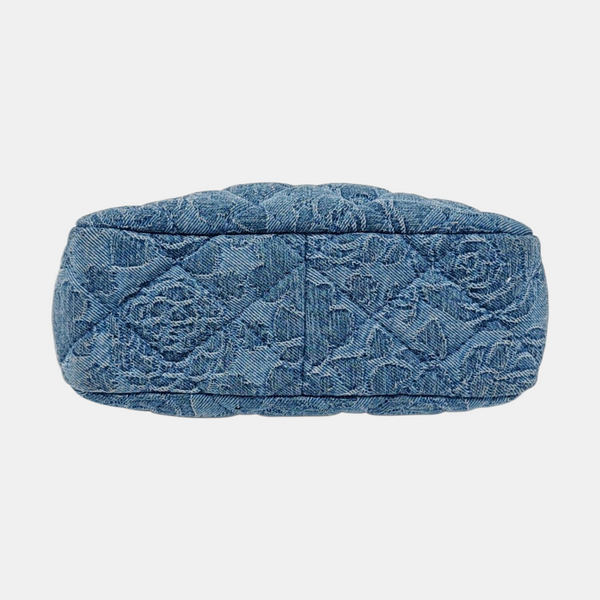Quilted Denim Blue