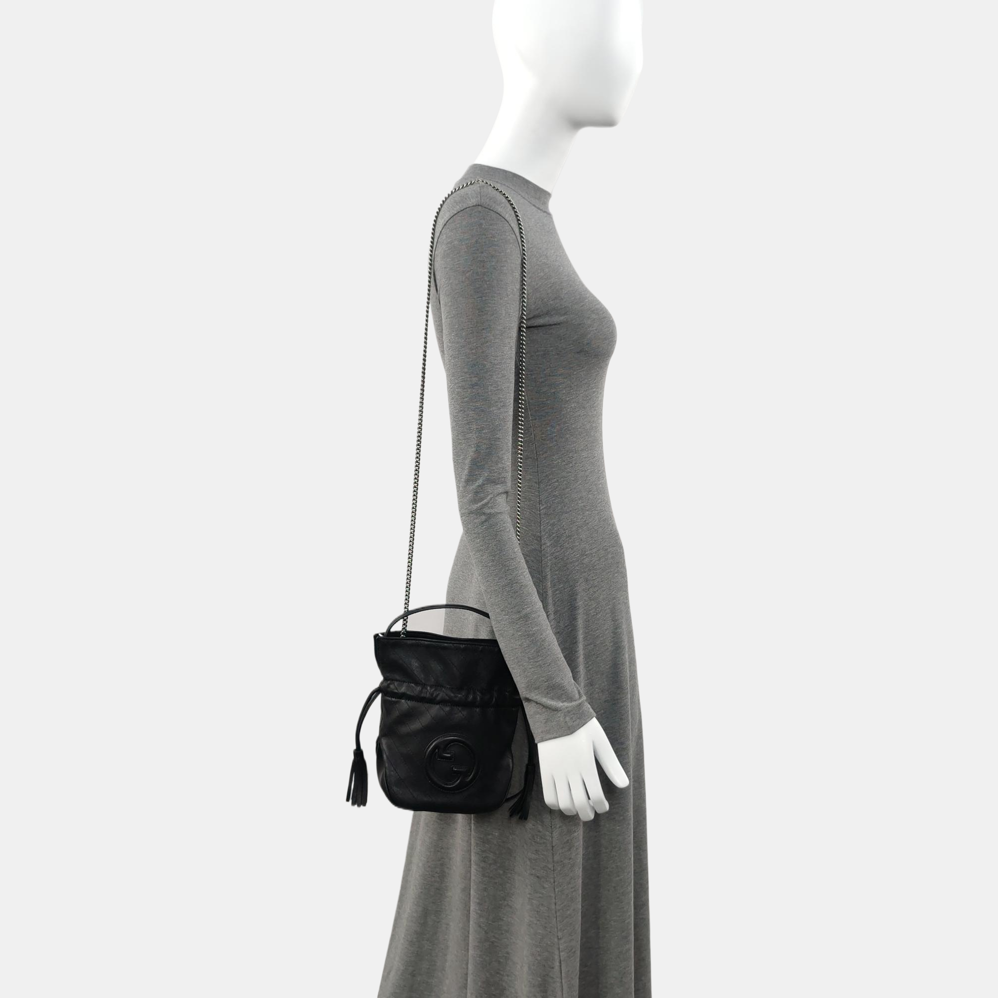 Authenticated pre-owned  Blondie Calfskin Black - Shoulder Bag at Looply