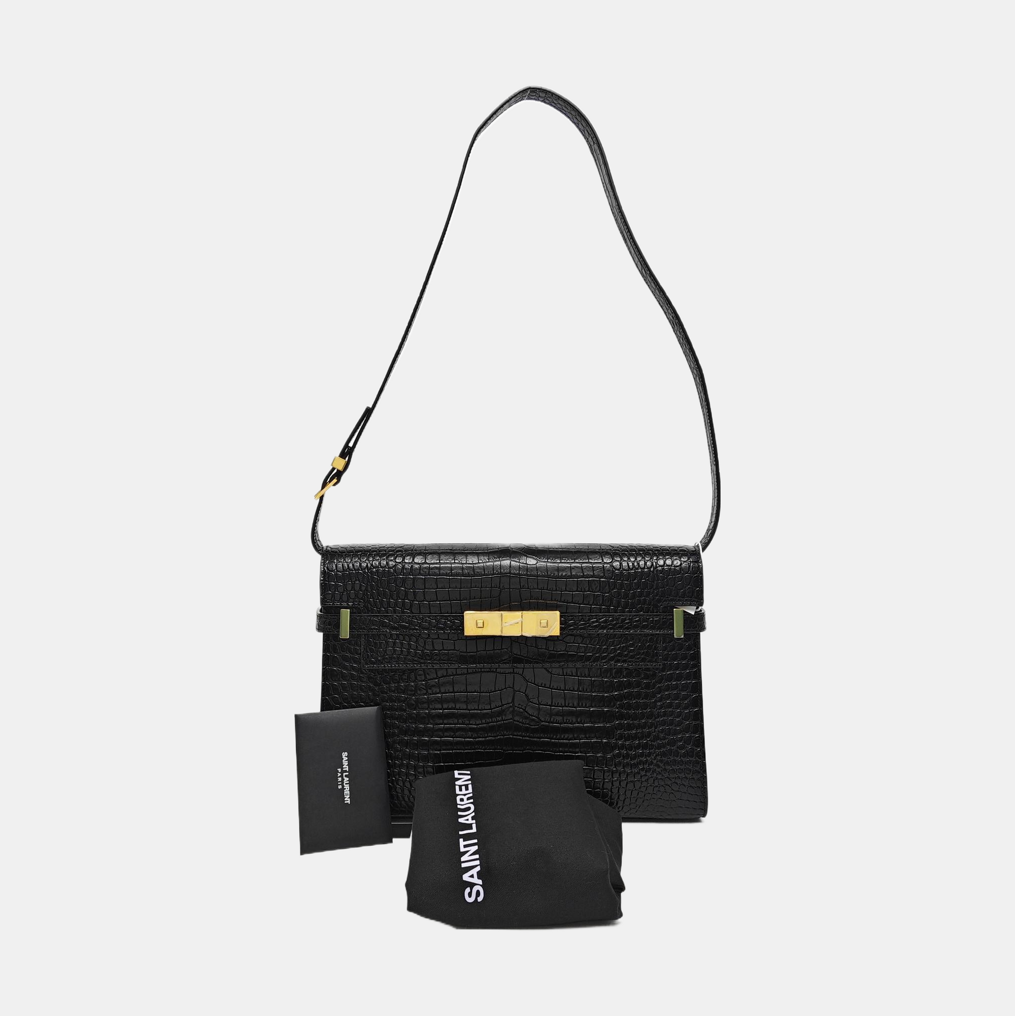MANHATTAN Calfskin Black