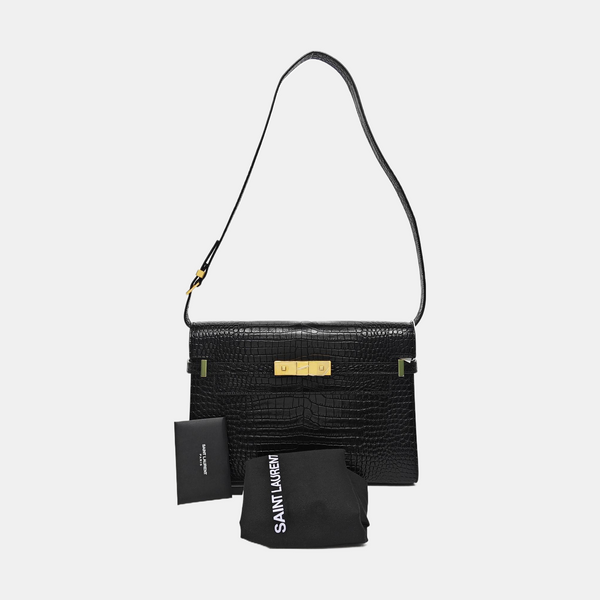 MANHATTAN Calfskin Black