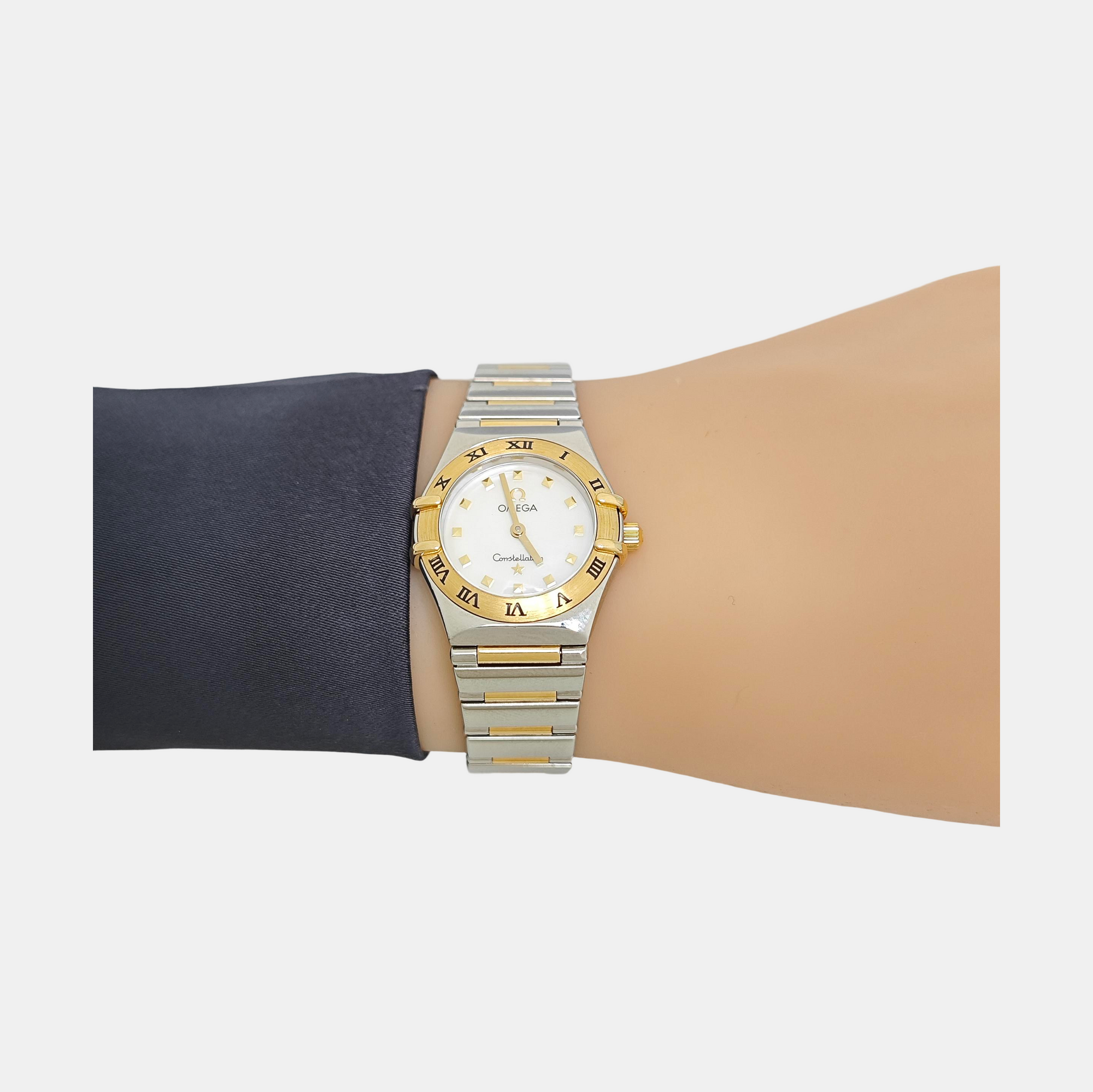 CONSTELLATION 22.5mm White Quartz Watch
