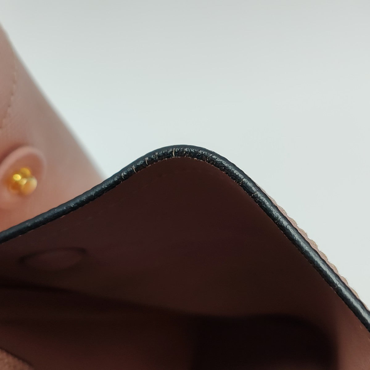 Double Large Saffiano Calfskin Pink