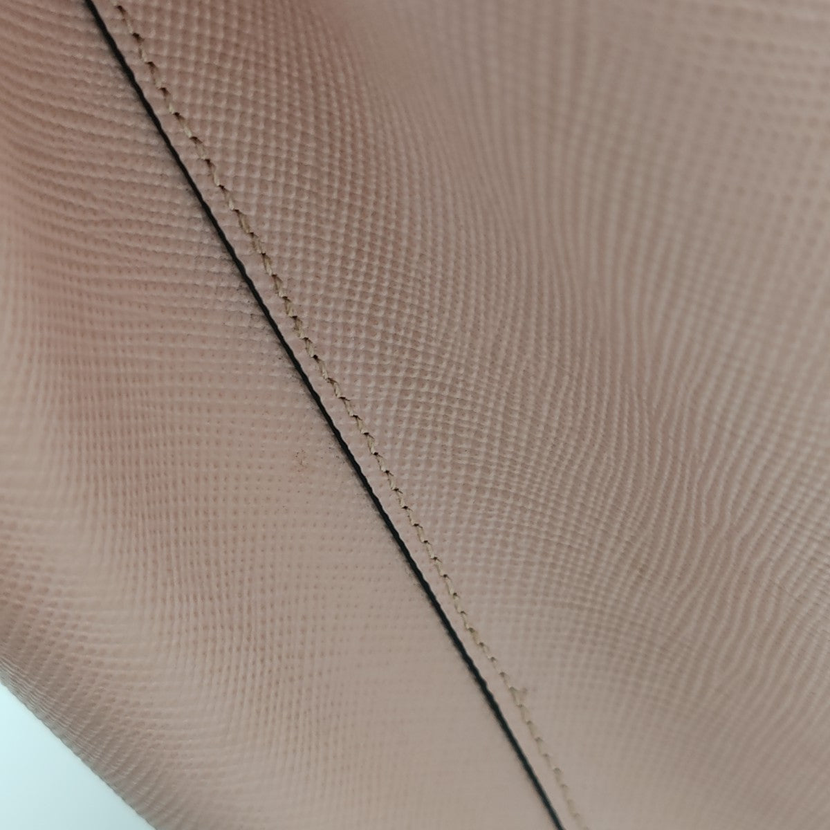 Double Large Saffiano Calfskin Pink
