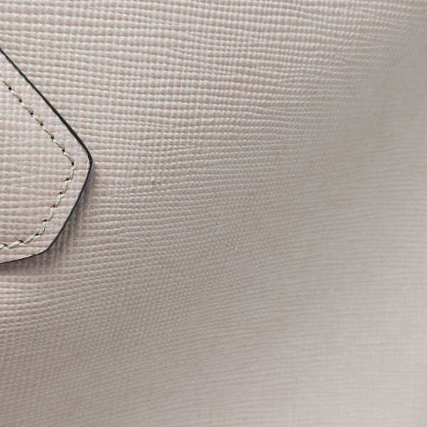 Double Large Saffiano Calfskin Pink