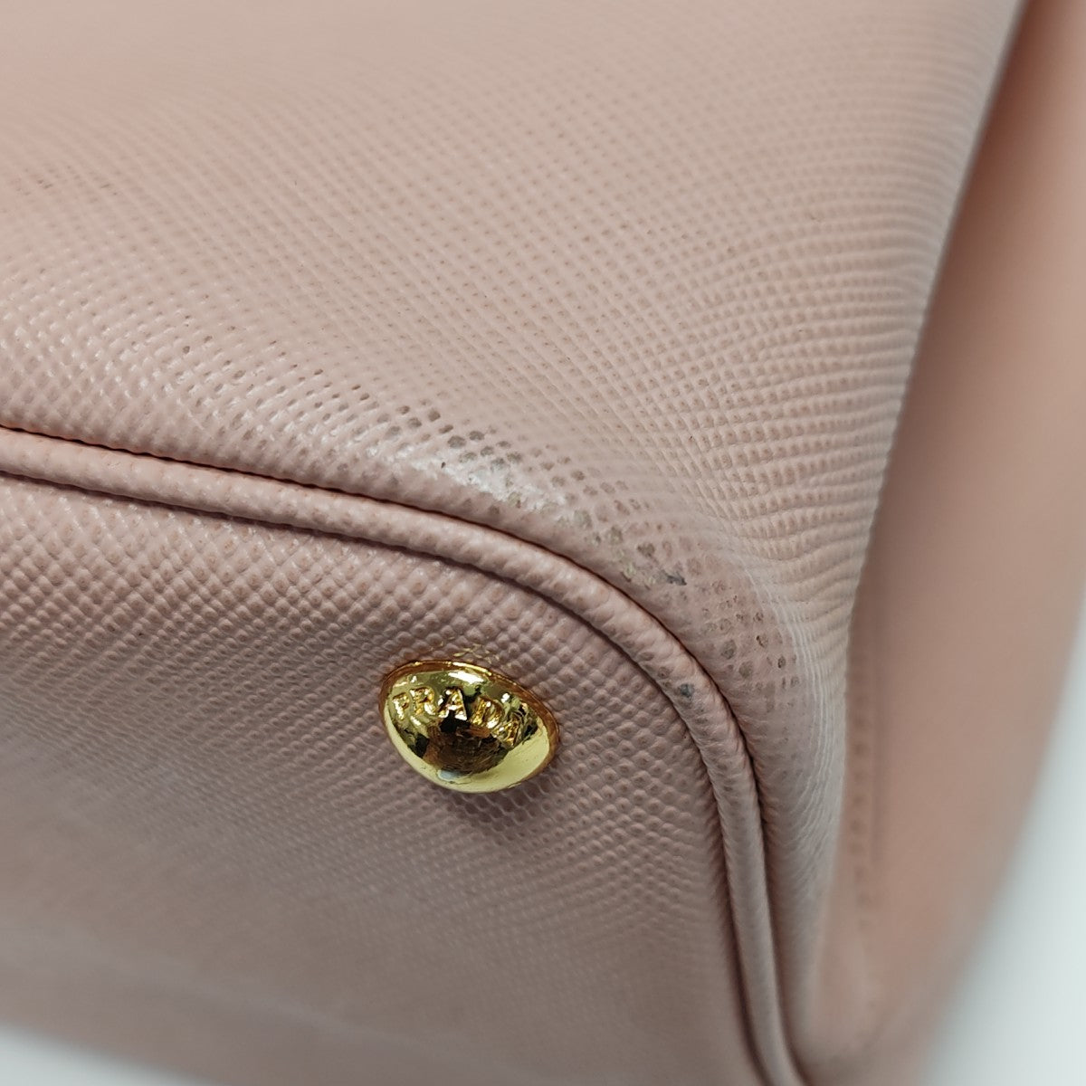 Double Large Saffiano Calfskin Pink