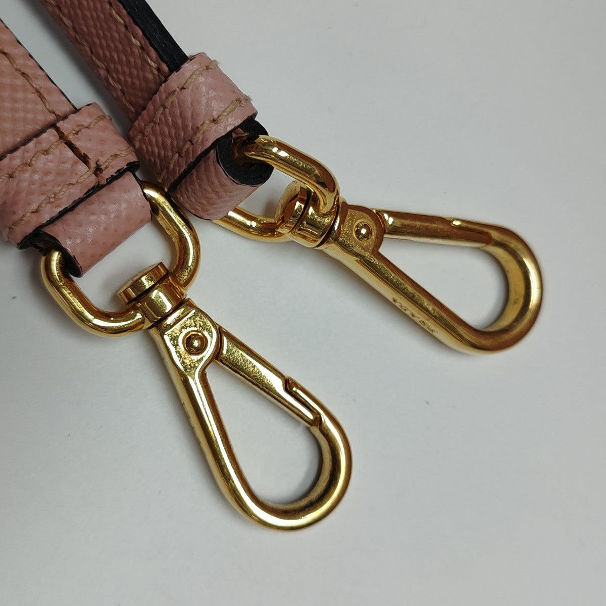 Double Large Saffiano Calfskin Pink