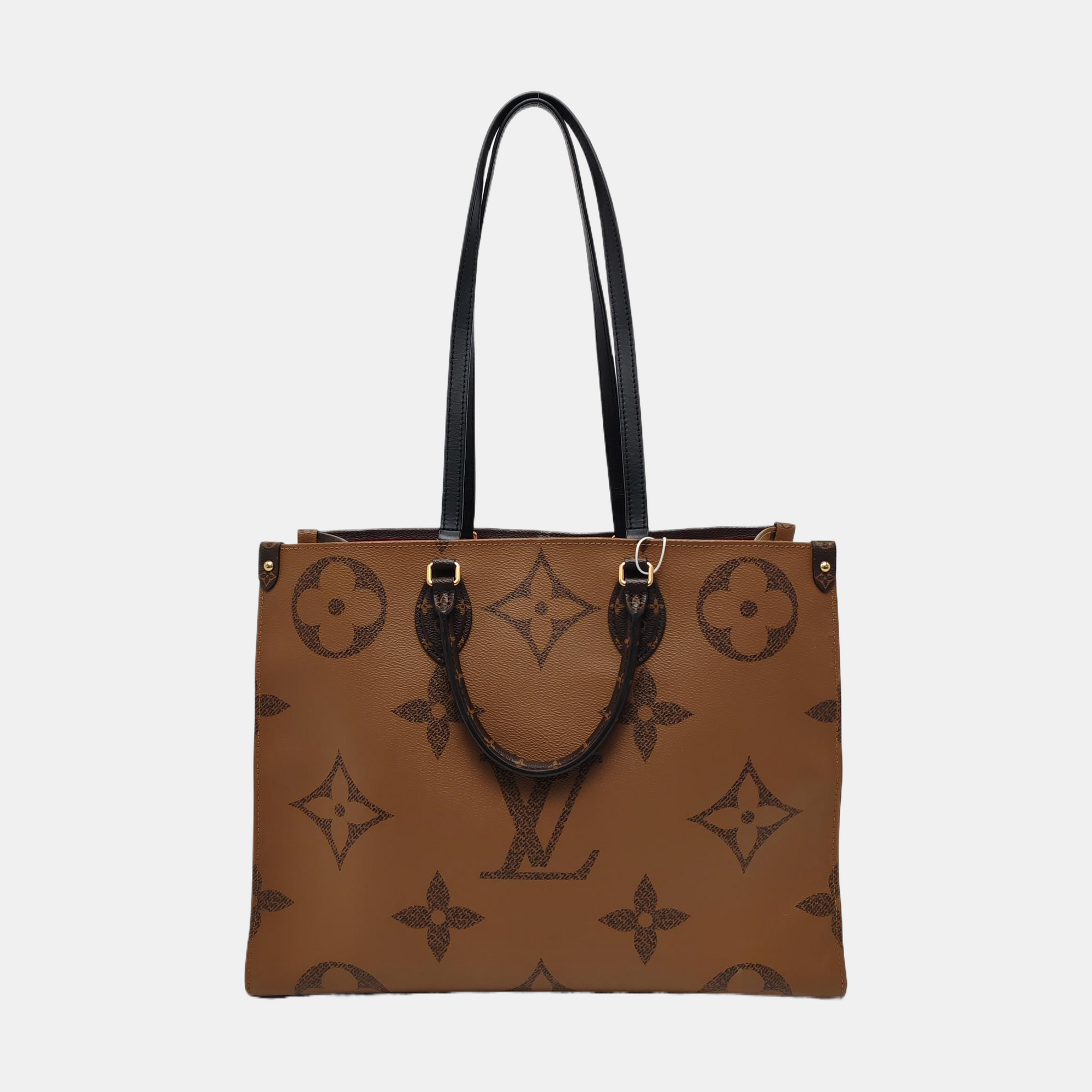 Authenticated pre-owned  Onthego GM Monogram Coated Canvas Brown - Shoulder Bag at Looply