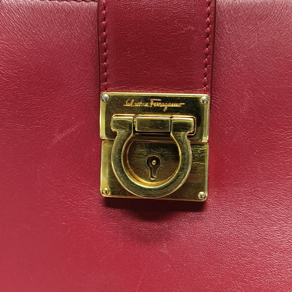 Marlene Calfskin Red