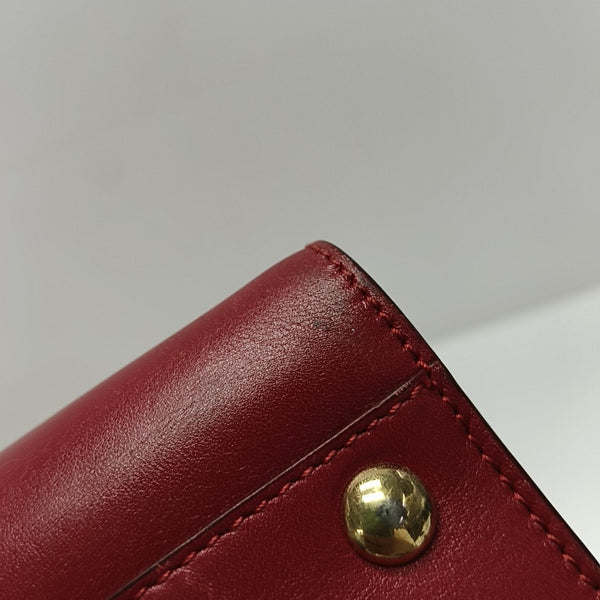 Marlene Calfskin Red