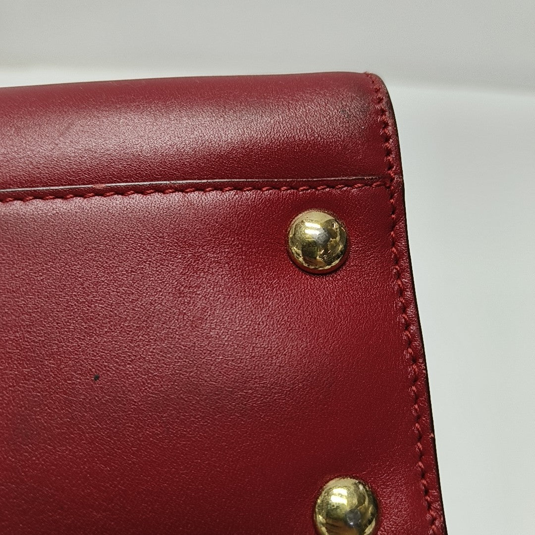 Marlene Calfskin Red