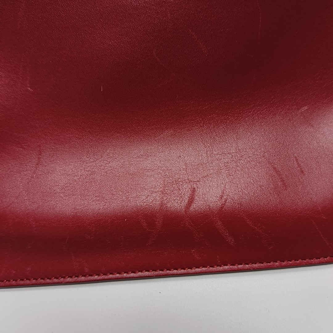 Marlene Calfskin Red