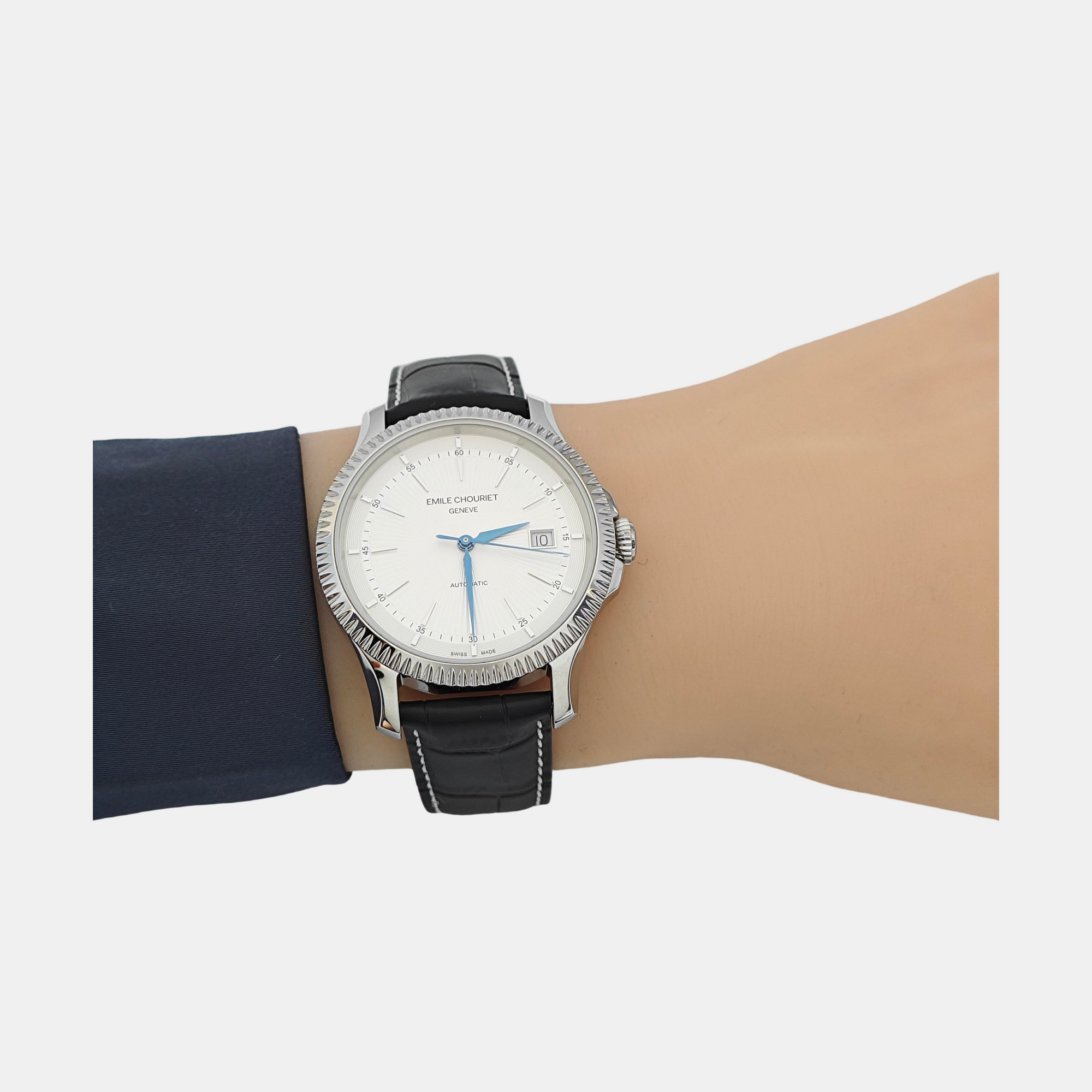 Apollo 40mm White Automatic Watch
