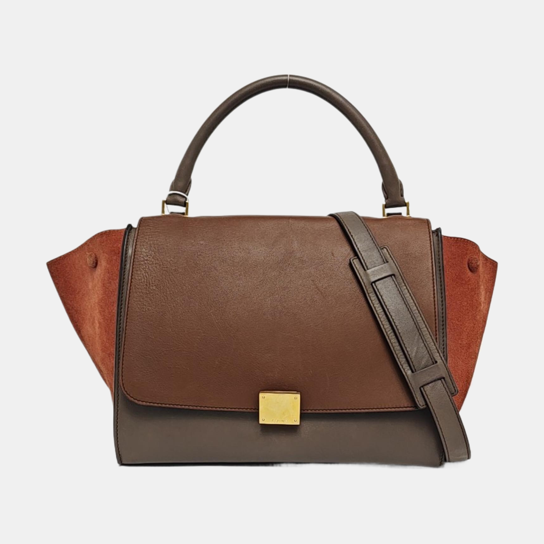 TRAPEZE Medium Calfskin Multicolor
