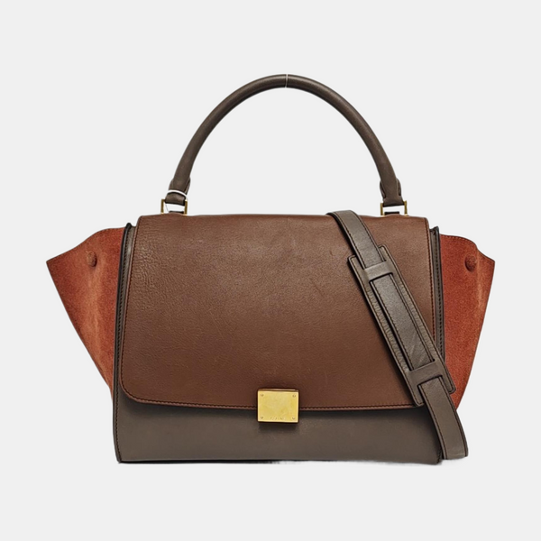 TRAPEZE Medium Calfskin Multicolor