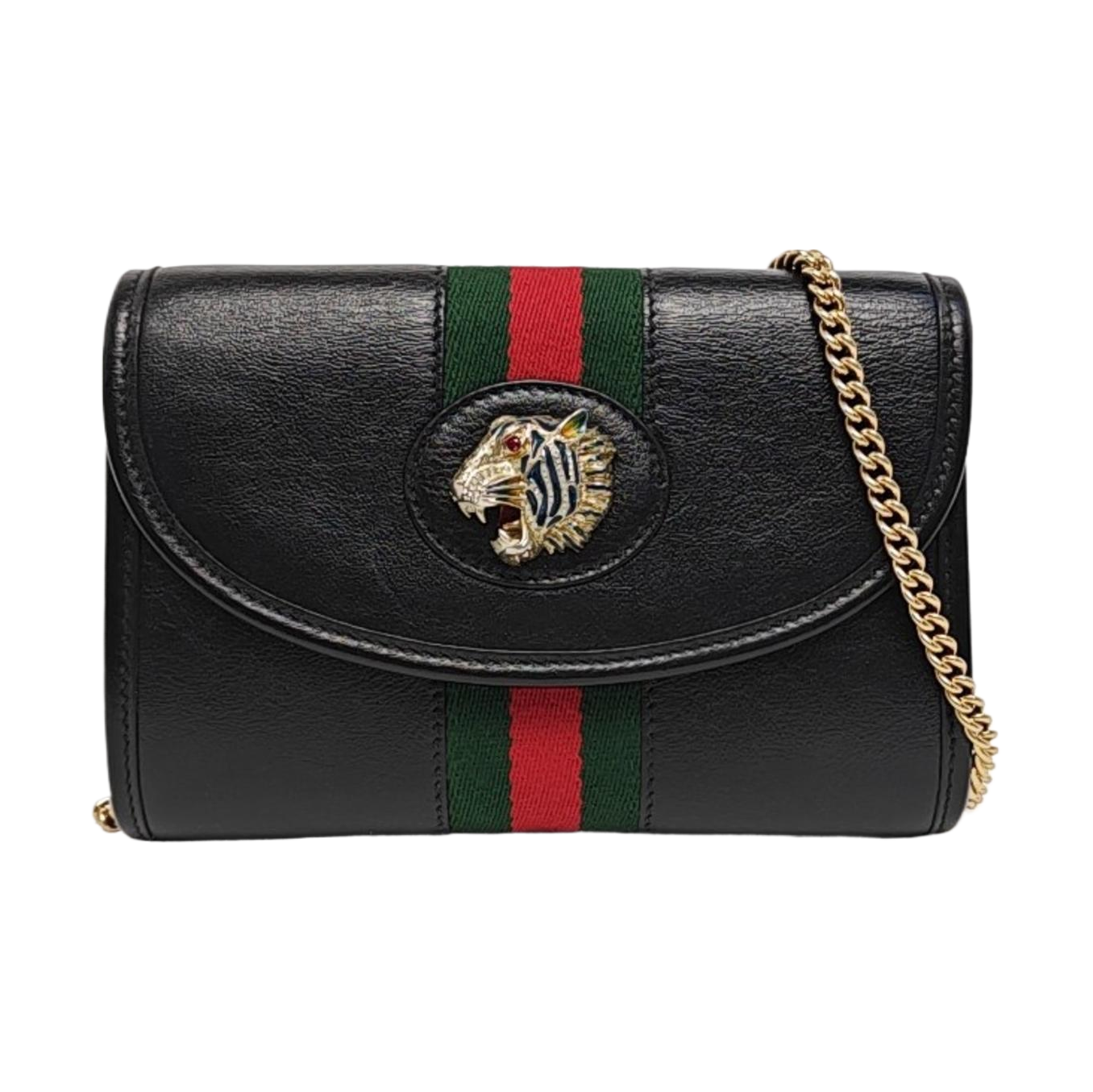 Authenticated pre-owned  Rajah Mini Calfskin Black - Shoulder Bag at Looply