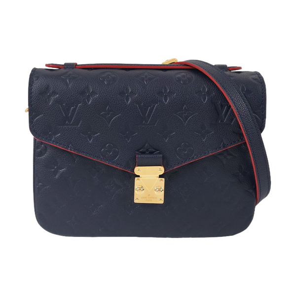 Authenticated pre-owned  Métis MM Calfskin Blue - Shoulder Bag at Looply